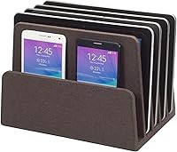 Vista 6 de MobileVision Executive - Organizador de carpetas de escritorio y bandeja de papel, 5 divisores de ranura