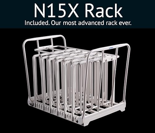 Miniatura 3 de LIPAVI Sistema Sous Vide Modelo NXC15-UNIR - con contenedor C15, estante N15X y una tapa universal - se adapta a prácticamente cualquier máquina