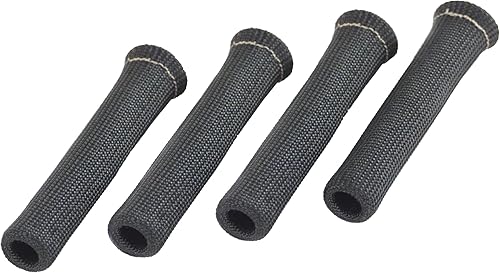 Miniatura 19 de Design Engineering 010611 Protect-A-Wire Kit de manguitos negros de 2 cilindros para cubrir y proteger los cables de bujías