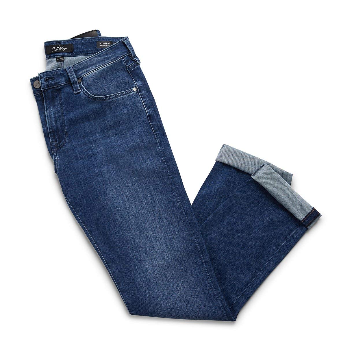 34 Heritage Mens Charisma Comfort Rise Relaxed Straight Leg Jeans
