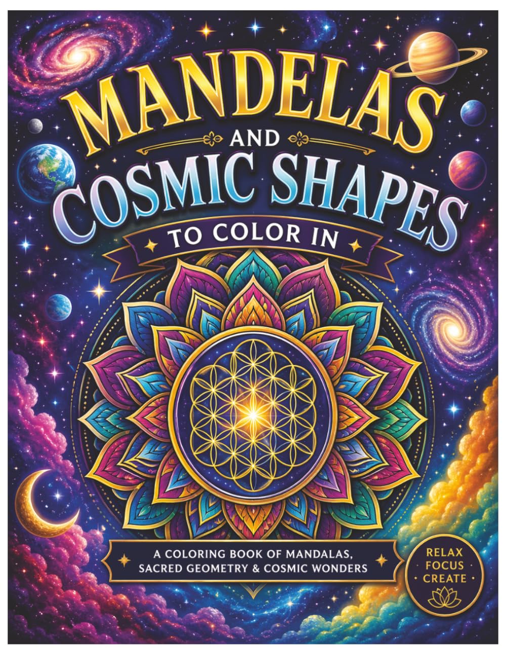 Mandala Colouring Book (The Organic Jungle - Colouring Book Series)