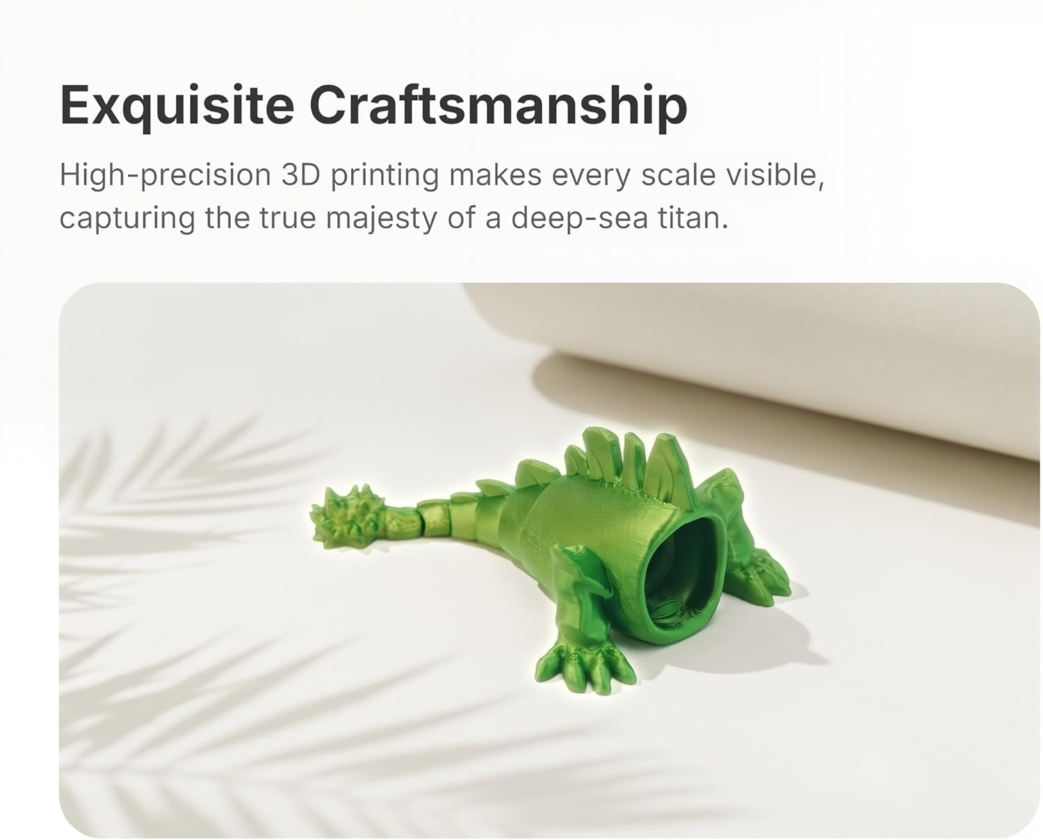 Land Eater sea Eater Toy,Sea Monster 3D Printed Flexible Articulated Fidget Toy – Sea Eater Deep Sea Creature Collectible, sea Eater Monster Toy Desk Toy & Unique Gift for Ocean Lovers (3pcs)