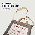 True Religion True Religion Sac à bandoulière pour femme, sac de voyage moyen pour femmes avec réglable StrapTote sac
