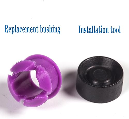 Miniatura 2 de 141607-Kit de reparación de bujes de cable de cambio de engranajes y herramienta de instalación (2 piezas) para Hyundai Kia Nissan Frontier, Toyota