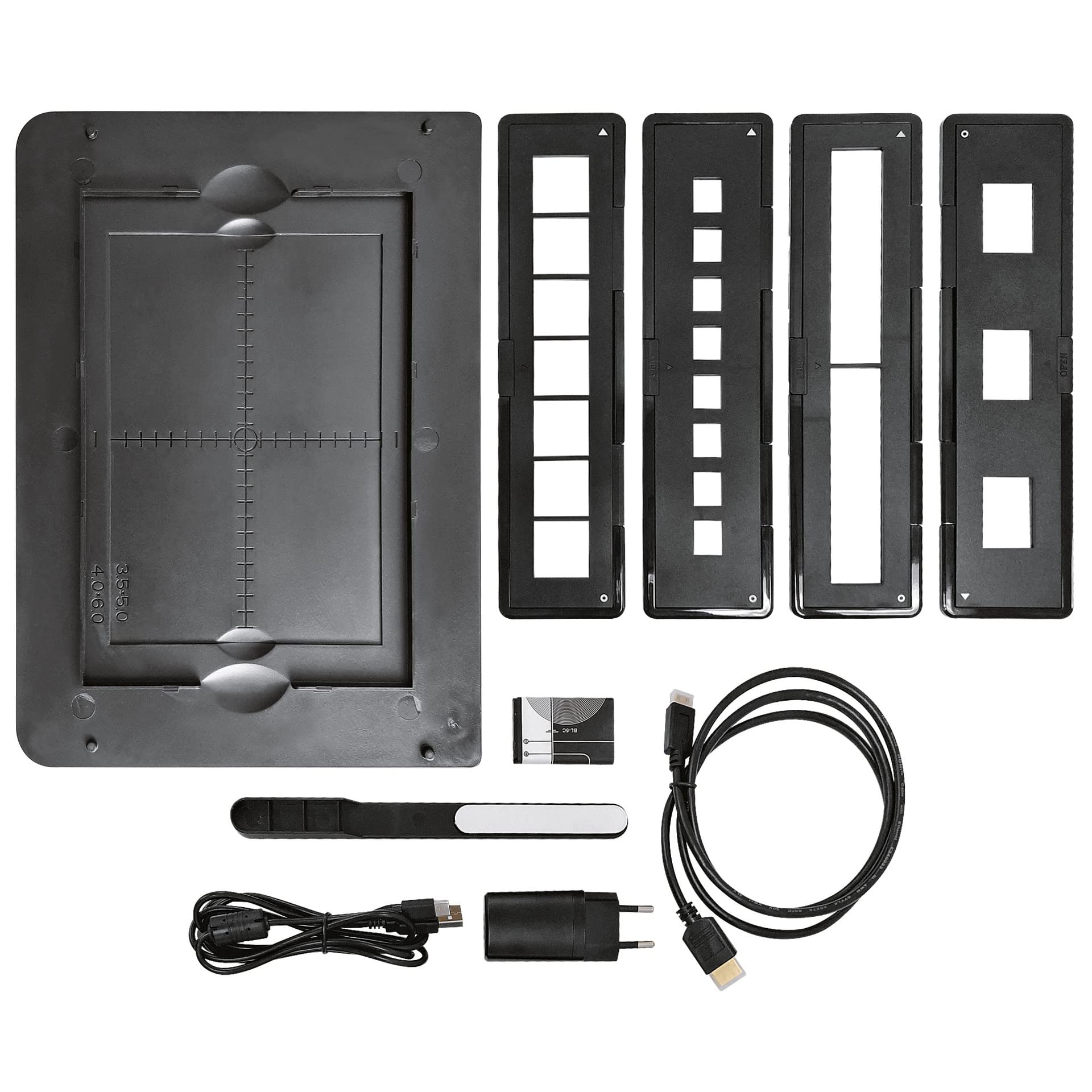 DNT 4-in-1 Kombi-Scanner SlideCopy PRO 14 MP Bildscanner Akkubetrieb SD-Karte