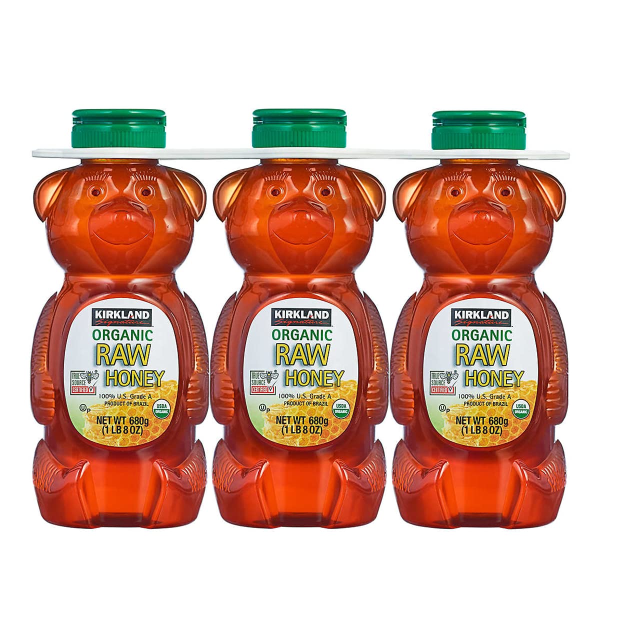 Kirkland Signature  Raw Honey Bear, 24 oz, 3 ct