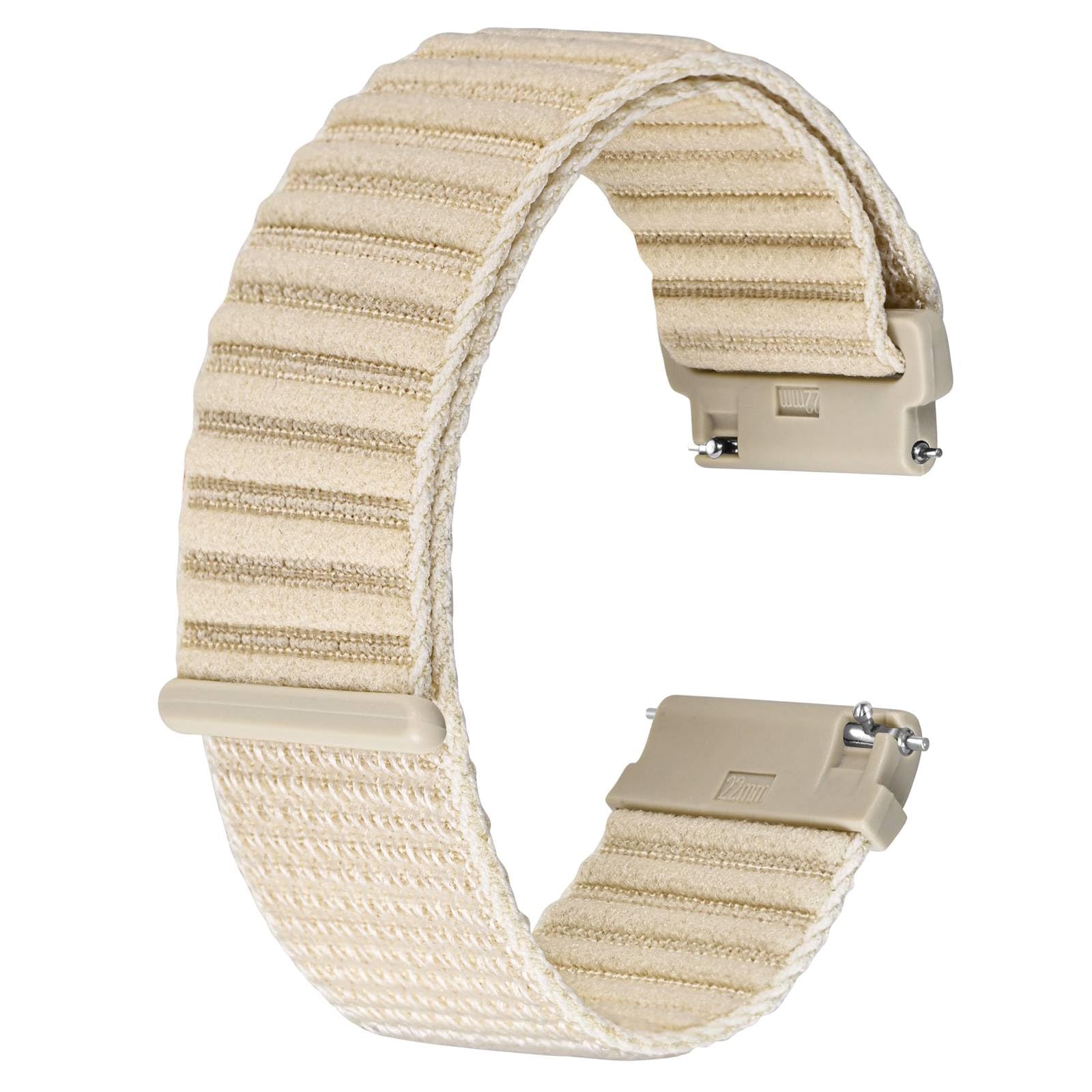 Nylon Watch Straps for Men and Women, Hook and Loop Nylon Bands, Quick Release, Adjustable Replacement Wristband, 16mm 18mm 20mm 22mm 24mm