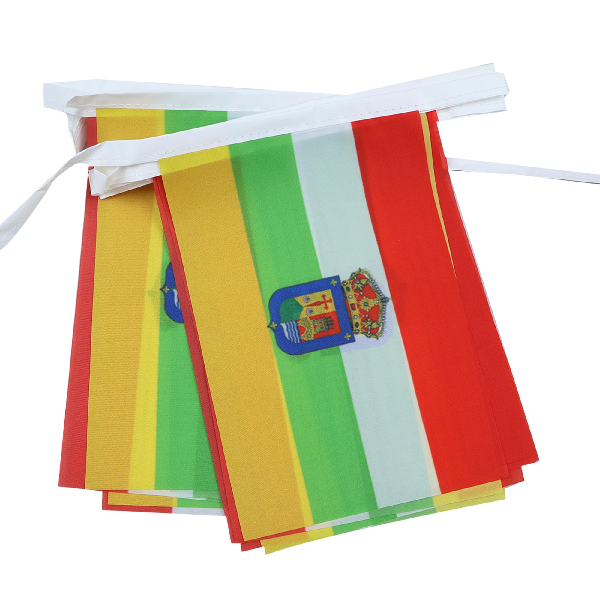 AZ FLAG La Rioja Bunting 20 ft 20 flags Light Polyester