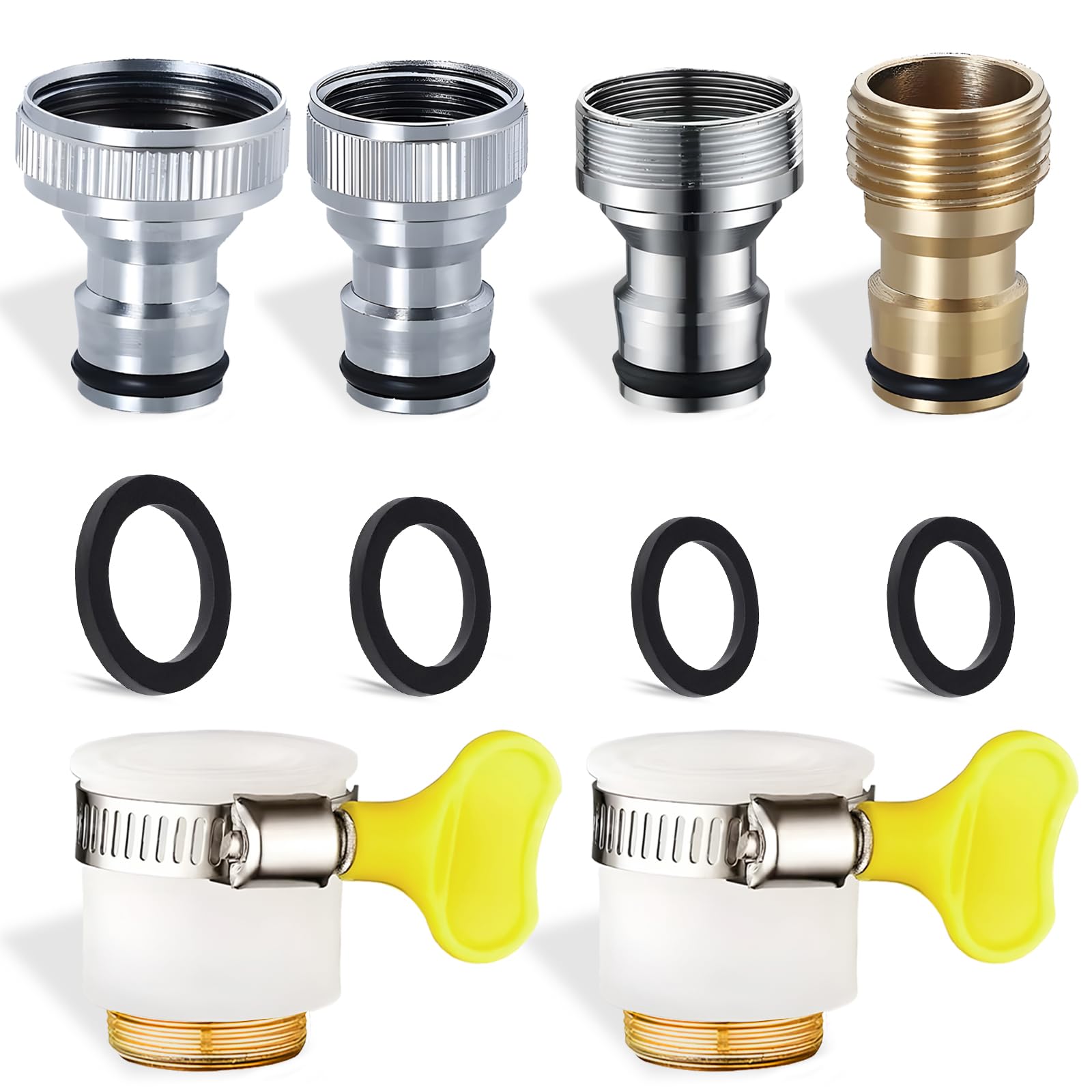 6 pcs Faucet Tap Quick Connector Kit, VEINARDYL 4 Washing Machine