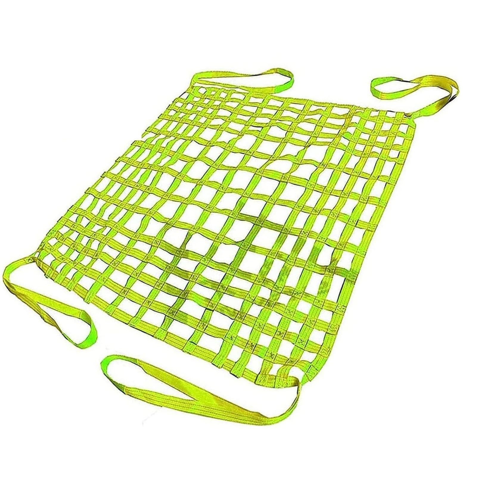 Red De Carga De Palés - Red De Carga De Poliéster, Red De Eslinga De Carga Plana, Correas De Red De Elevación De Seguridad, Red De Escalada Al Aire Libre, Red De Carga Para Furgoneta(1 X 1M/Mesh 10cm/