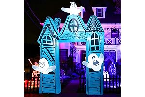 GOOSH 11.8 FT Inflatable Archway Halloween Outdoor Decorations