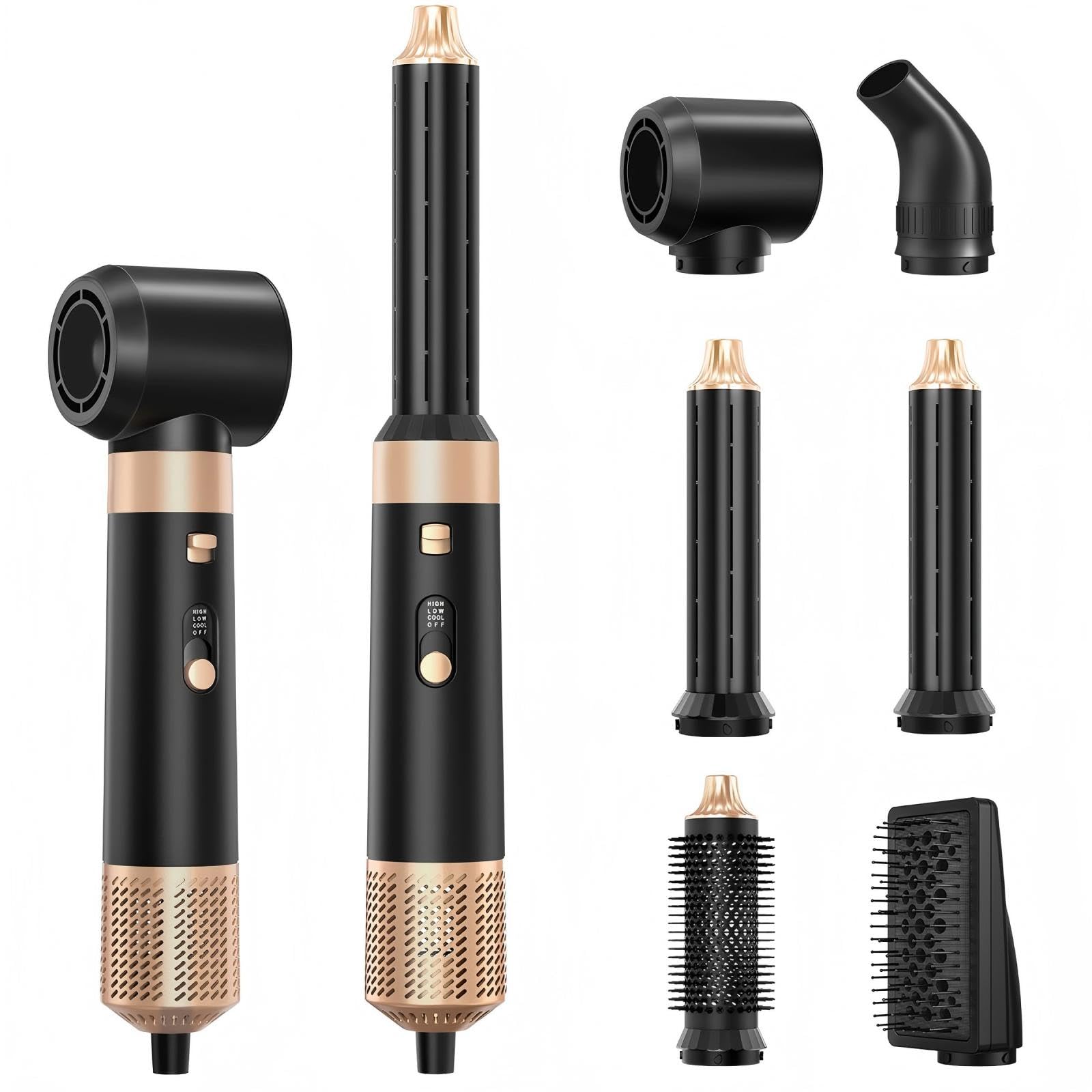 Photo 1 of Sendowtek 6-in-1 Hot Air Styler Brush Set