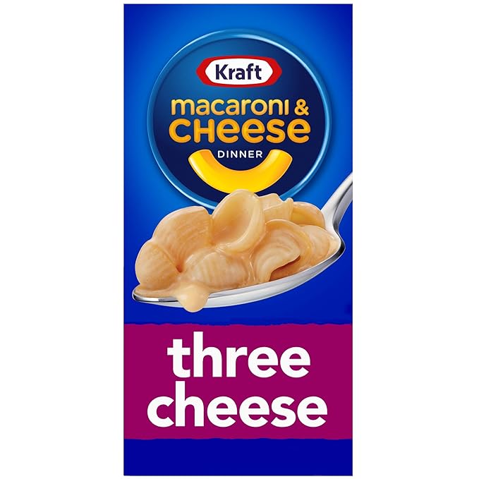 Kraft Three Cheese Macaroni & Cheese Dinner with Mini