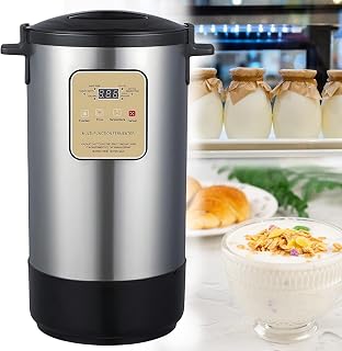 Electric Yogurt Fermenter,Stainless Steel Smart Fermentation Machine,Power Off Protection,Power Saving, Yogurt, Pickle, Sweet Rice Wine, Dough, Vinegar and Enzyme,18L