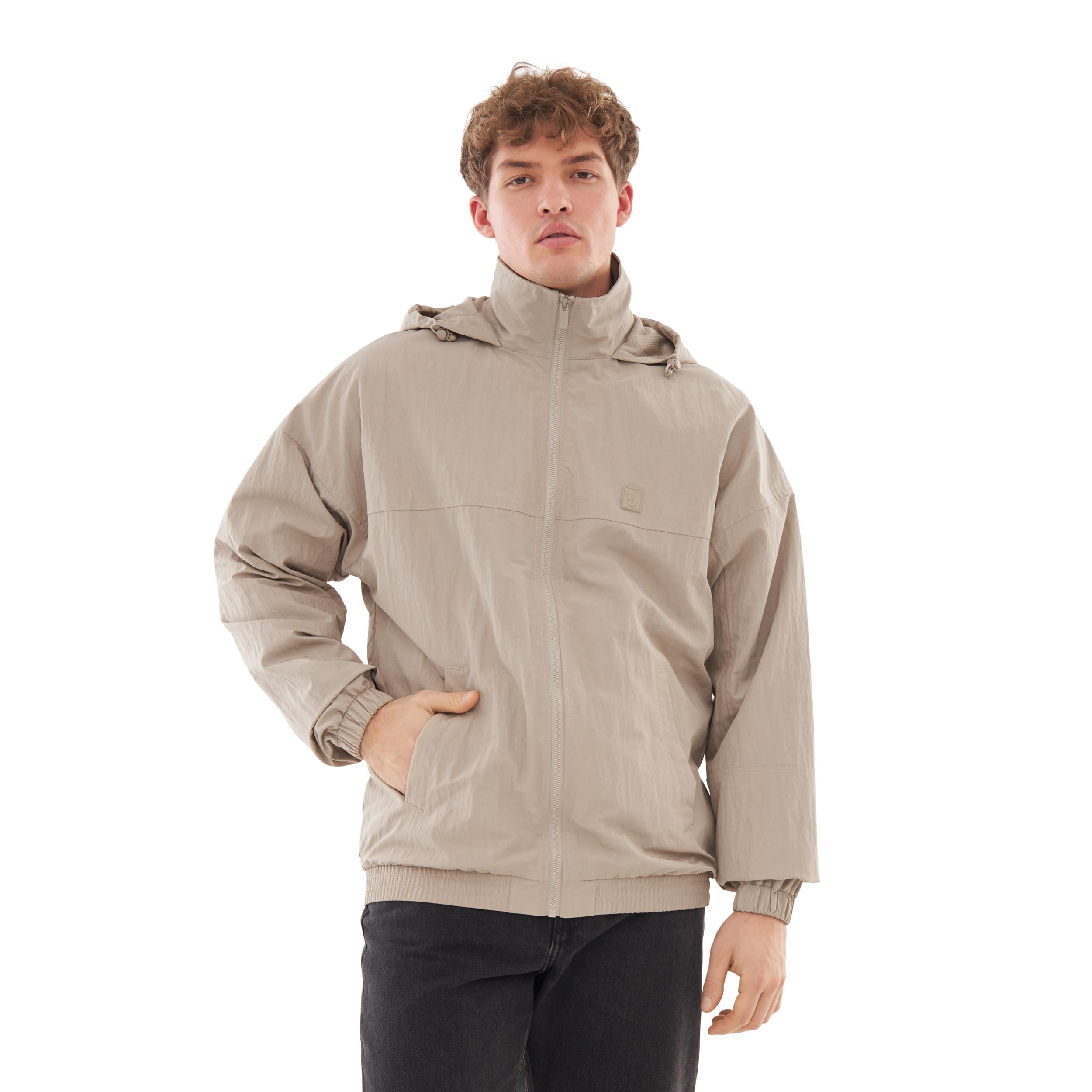 Johnny Urban Jacke Herren & Damen - Lennon - Leichte Sommerjacke mit Kapuze - Unisex Übergangsjacke - Schlichte Track Jacket