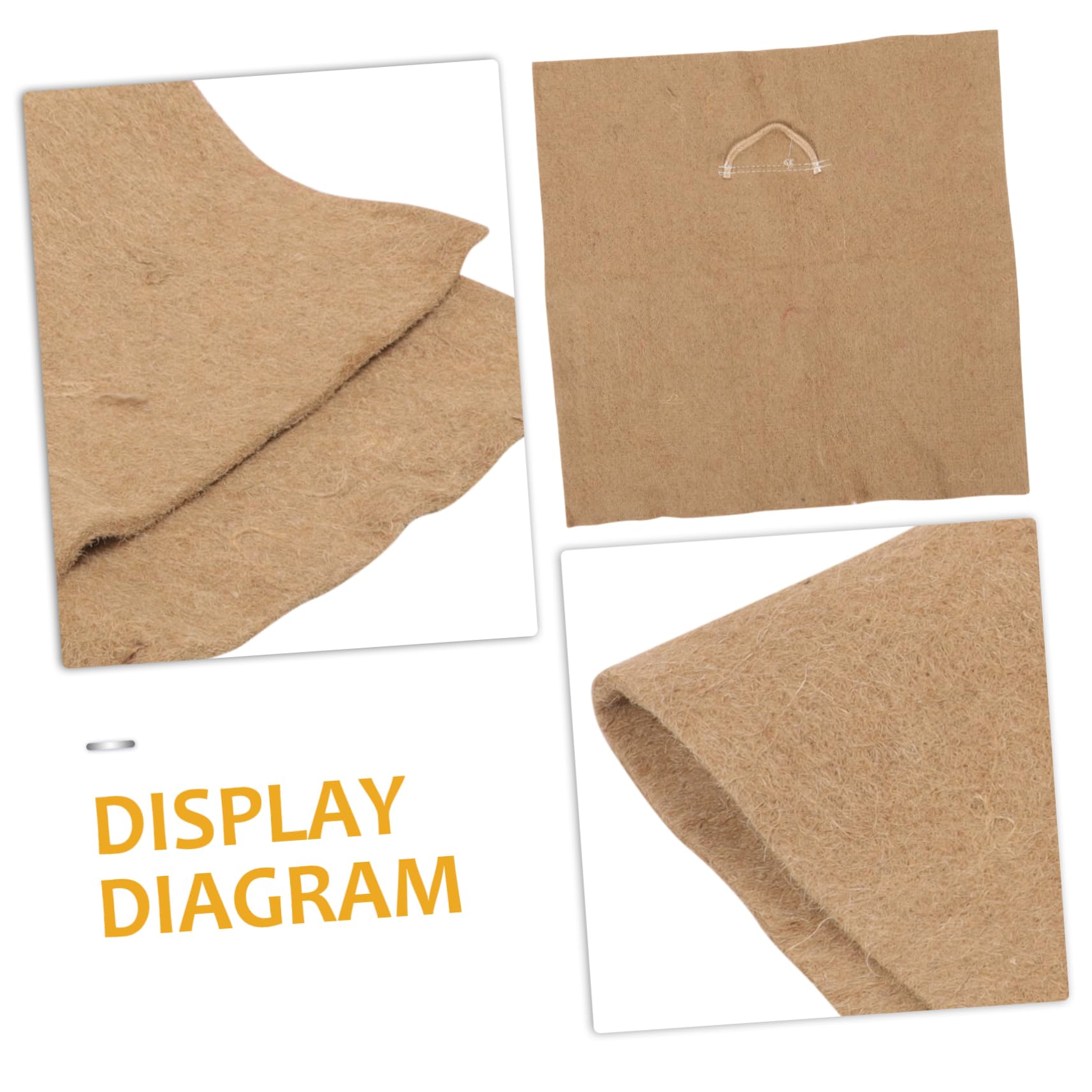 VANZACK Lot De 4 Plateaux De Culture pour Semis Plateaux De Culture pour Micro-Pousses Plateau D'Arrosage Carré pour Germination Fournitures De Semis Papier pour Plateau De Semis
