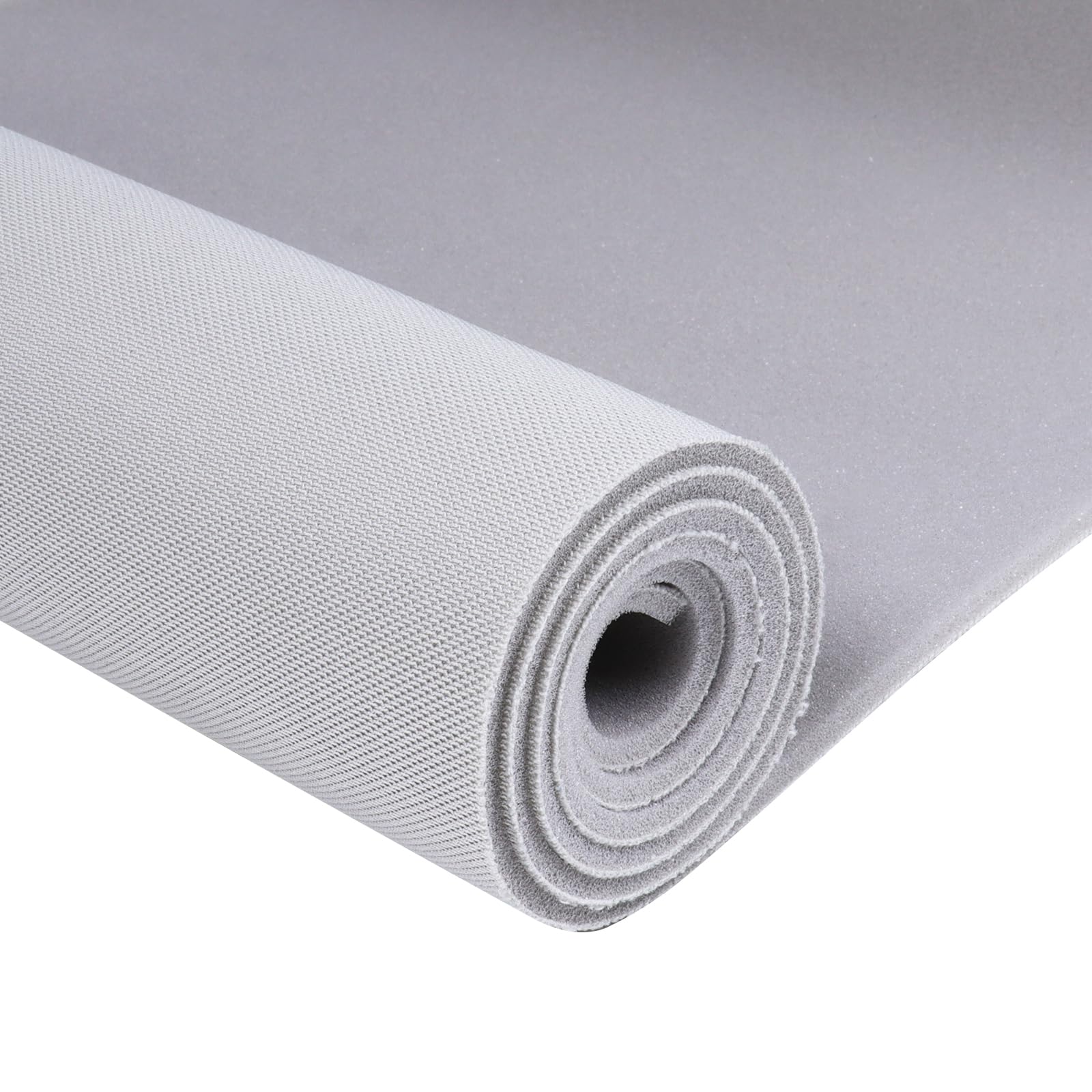 SBWLKJ Auto Headliner Fabric 60" W×144" L Mesh Type with Foam Backing Car Roof Repair Material, Flat Knit Headliner Fabric for Automotive RV Boat Home