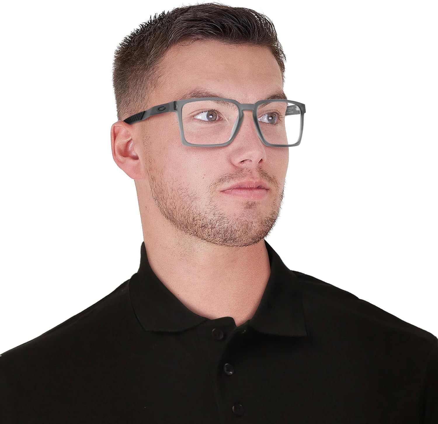 Oakley mens Ox8055 Exchange Rectangular Prescription Eyewear Frames