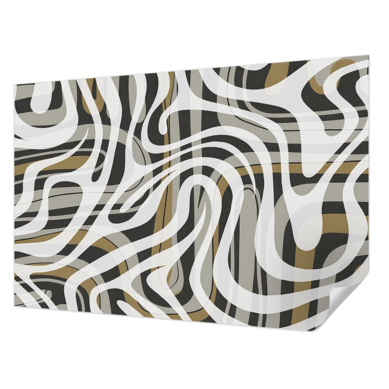 Papier peint adhésif haute qualité Tulup revêtement mural moderne abstrait 104x70 cm