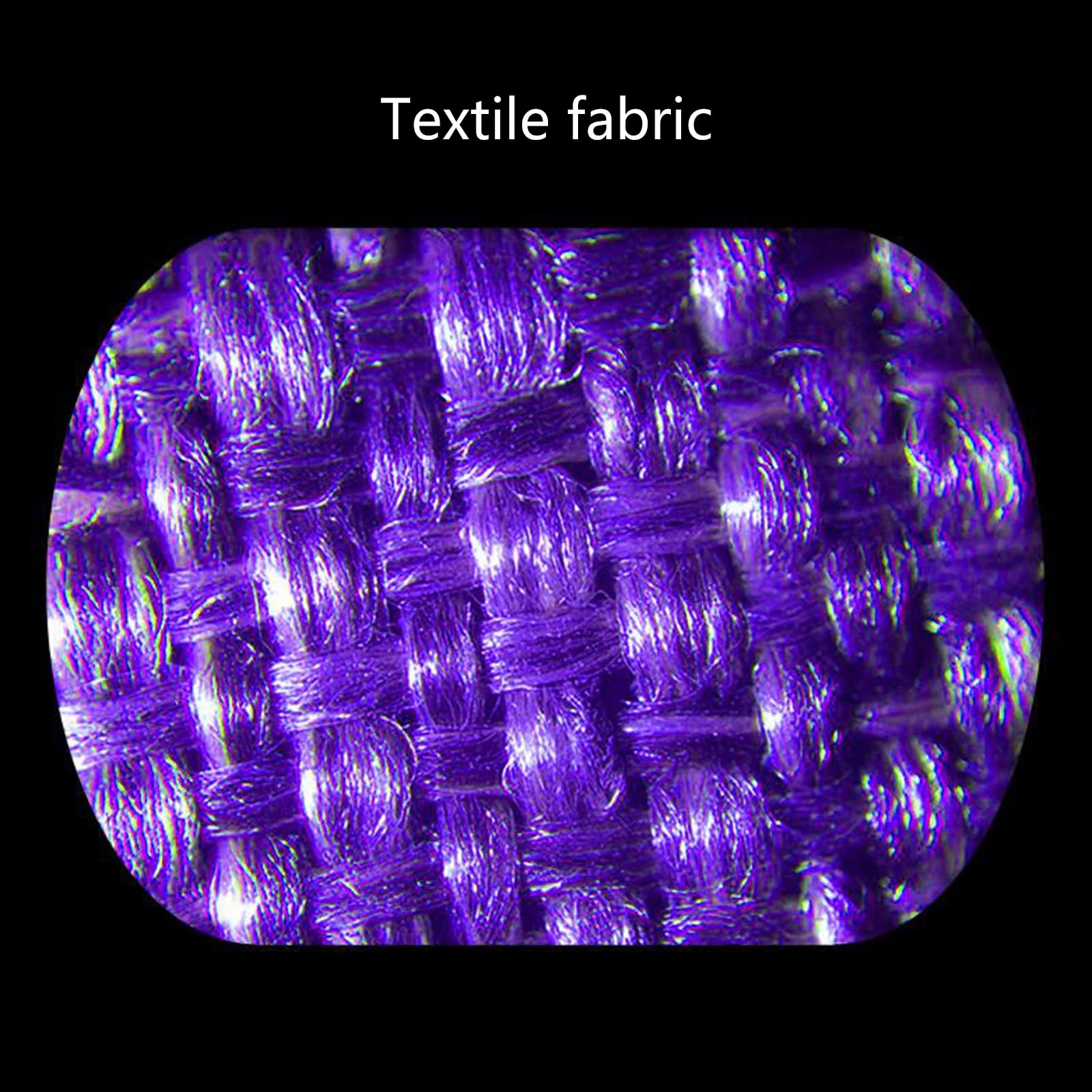 Microscopio de bolsillo con luz LED 60X-100X Lupa digital de lectura electrónica con LED tipo C recargable