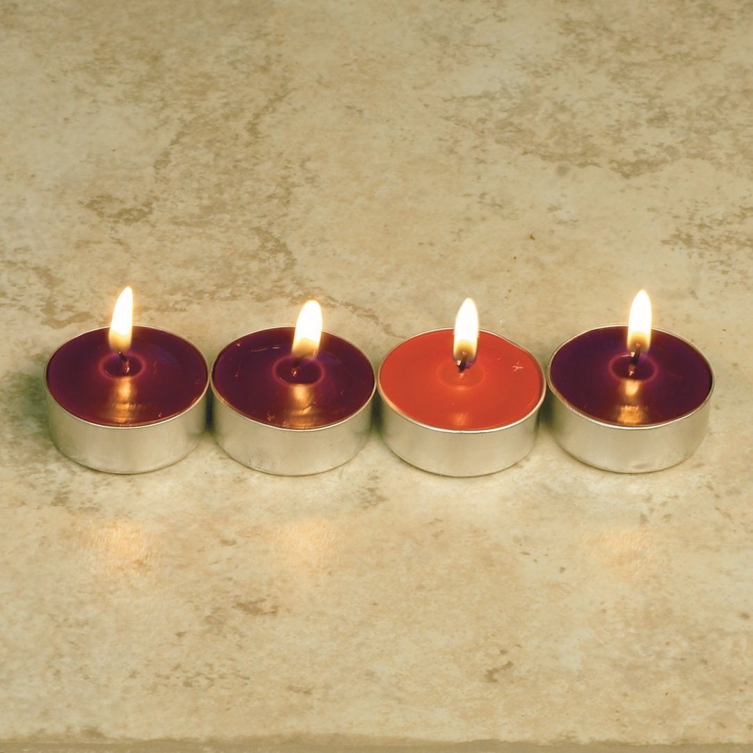 3 Pieces Candles Cocktail VELADORA Jesus MALVERDE PROTECCION