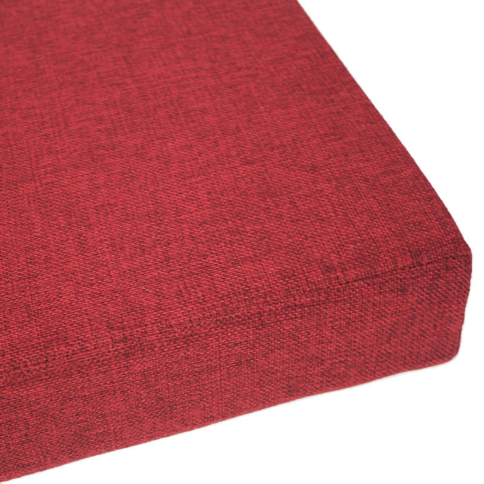2-3-Sitzer-Bankkissen, Essbankkissen mit hochdichtem 35D-Schaumstoff, Schaukelsitzkissen für Garten, Terrasse, Innen- und Außenbereich, Möbel (Braun, 140 x 40 x 5 cm)