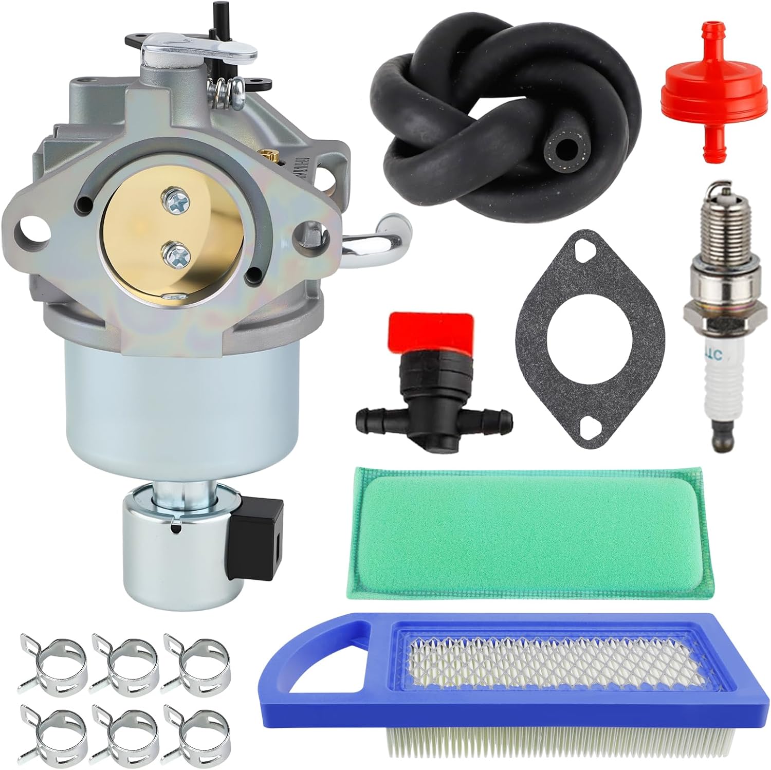 ((Missing pieces))594593 Carburetor for17 19 21 HP Engine 591731 593433 594591 794572 796109 699937 697190 792358 for Craftsman LT1000 Toro 71427 71428 71285 Riding Lawn Mower