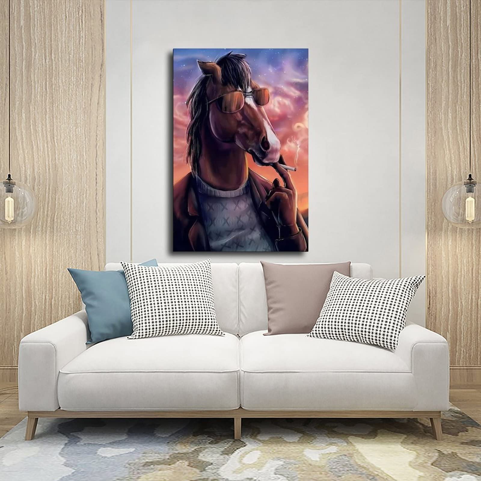 Poster Sur Toile Bojack Horseman - Décoration Pour Chambre à