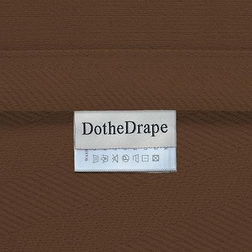 Miniatura 5 de Pinch - Cortina plisada de felpilla de 34 pulgadas de ancho x 96 pulgadas de largo, para sala de estar, dormitorio, puerta corrediza y baño (1