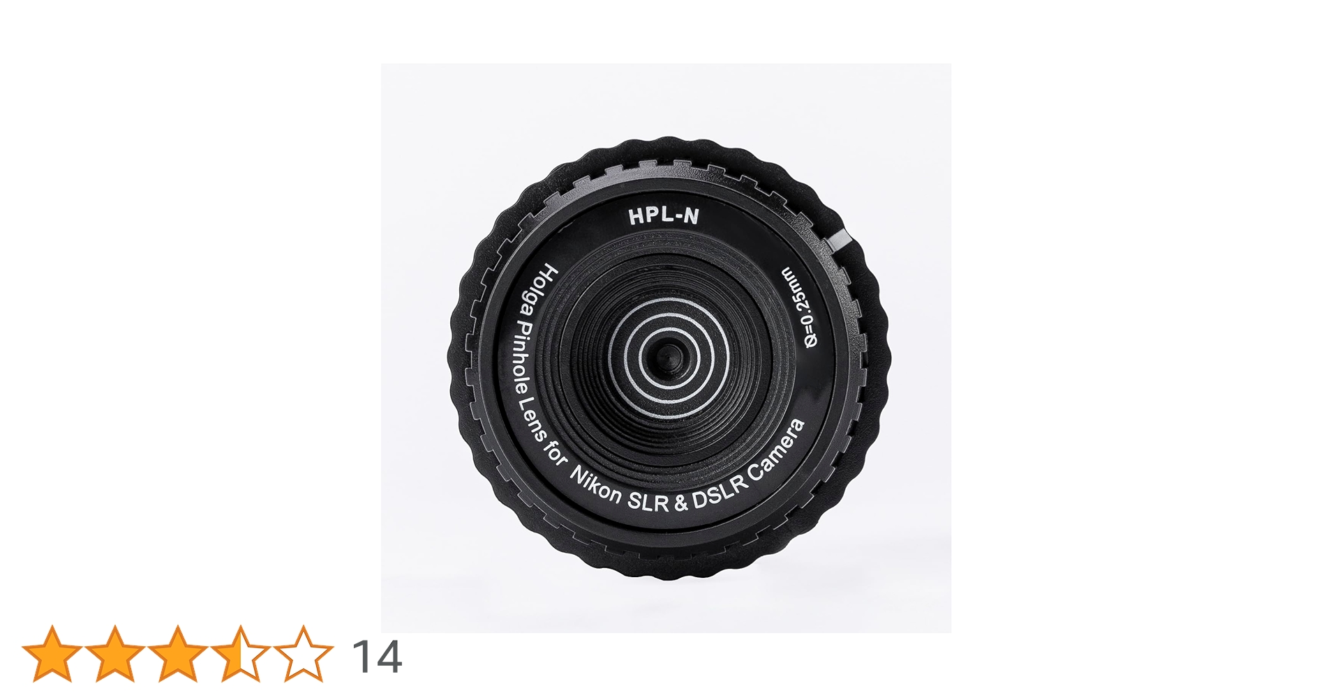 Amazon.co.jp: Holga HPL-N 0.25mm ピンホールレンズ Nikon SLR