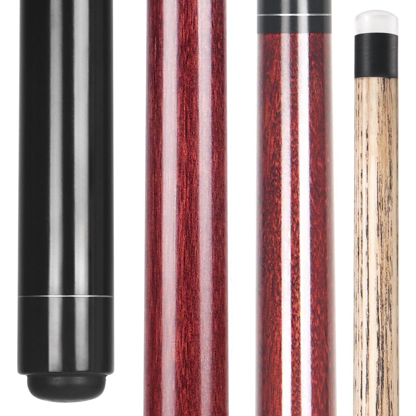 AKLOT Taco de Billar, Heavy Hitter Break Taco/Jump Break Taco 21/23/23-25/28oz 1 Pool Stick 14mm Bakelite Tip for Breaks Explosivos y Saltos sin Esfuerzo o Breaks Explosivos