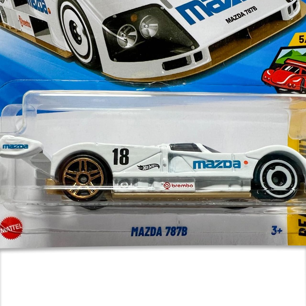 hotjazz78商品 Carrinho Hot Wheels Mazda 787B Peak Pursuit (White) - JBB39