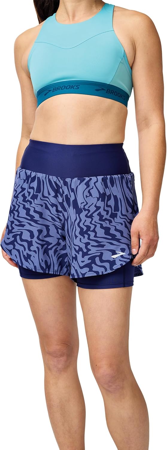 Brooks Women's Chaser 5" 2-in-1 Shorts 2.0