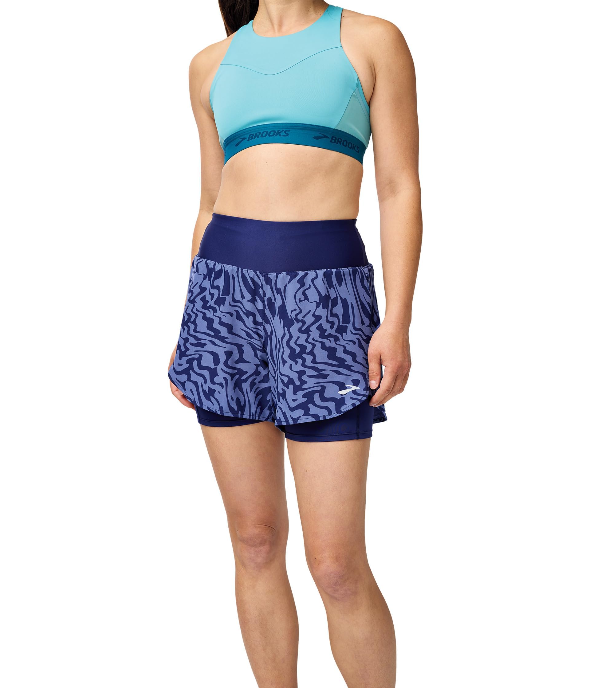 Short 2 en 1 Chaser 5 pouces 2.0 pour running en forêt
