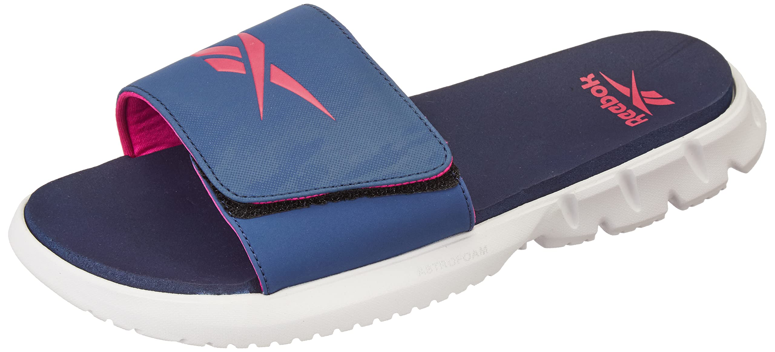 Reebok Women Textile/Synthetic Rio W slide Swim Slide BATIK BLUE/PROUD PINK UK-4 (B09N76GFJ6) Amazon Price History, Amazon Price Tracker