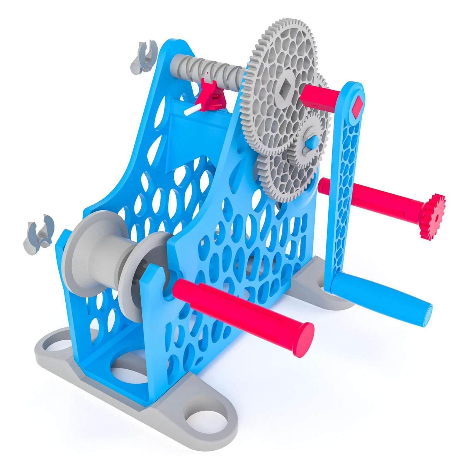 Carrete De Suministros De Impresión 3D Para Cables Que Pesan 1 Kg, Enrollador De Consumibles De Manivela, Diseño Modular Extraíble, Sin Enredos, Para Entusiastas De La Impresión 3D, Artistas Textiles