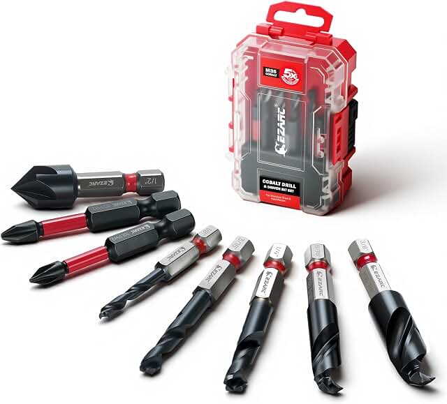EZARC M35 Cobalt Stubby Drill Bits