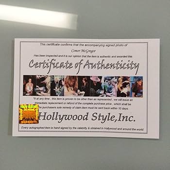 セール中…マヤ・ホーク直筆サイン入り2Lサイズ写真…ストレンジャー・シングス Amazon.co.jp: コナー・マクレガー 直筆サイン入り2Lサイズ写真