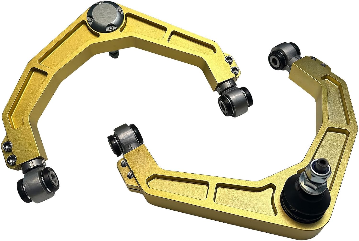 BST BSSP Forged Aluminum Upper Control Arms 2"-4" Lift UCA for For 2006-2022 DODGE RAM 1500 4WD CNC Machined 6061 Suspension Kit One-piece Design Heavy Dury Orange