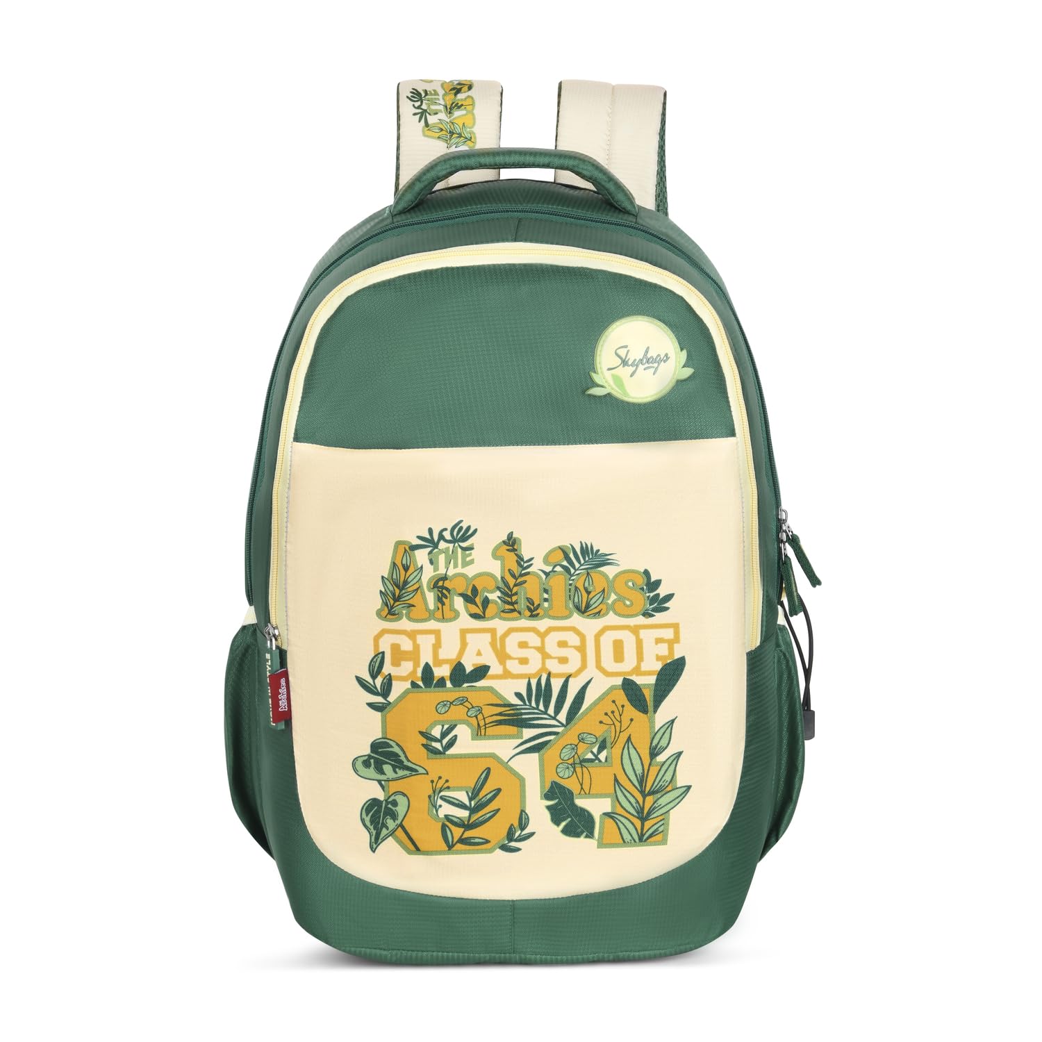 Skybags 32 Litres Archies School Backpack 02 (E) Polyester Onesize (Olive)