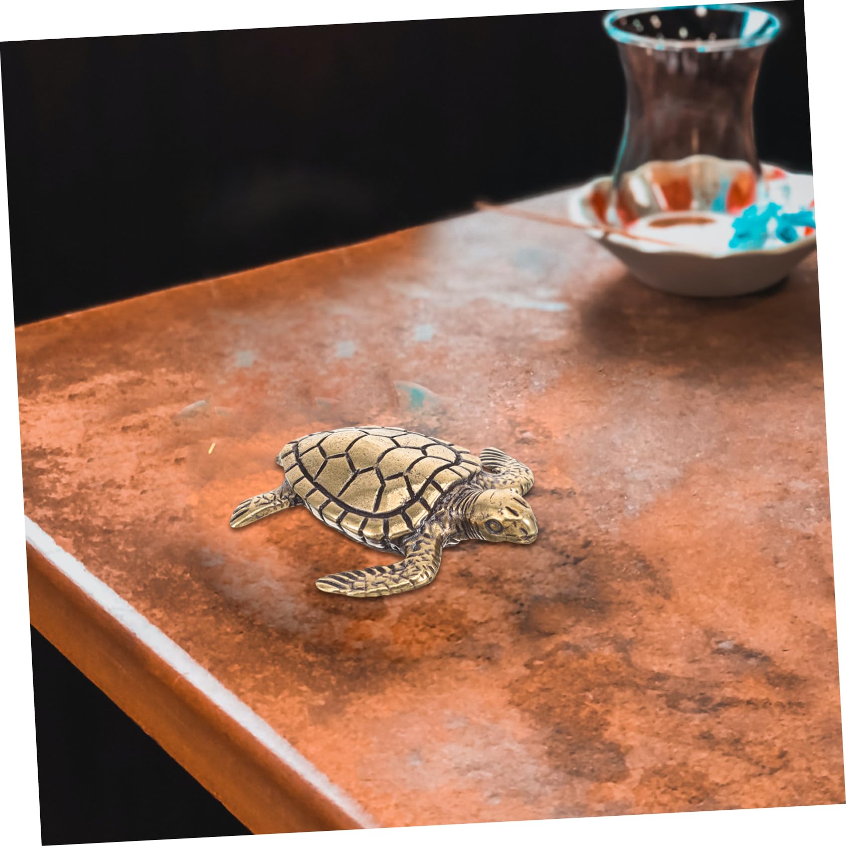 亀の彫刻品 Yahoo!オークション - 美品 木彫りの亀 親子亀 木製 彫刻 亀