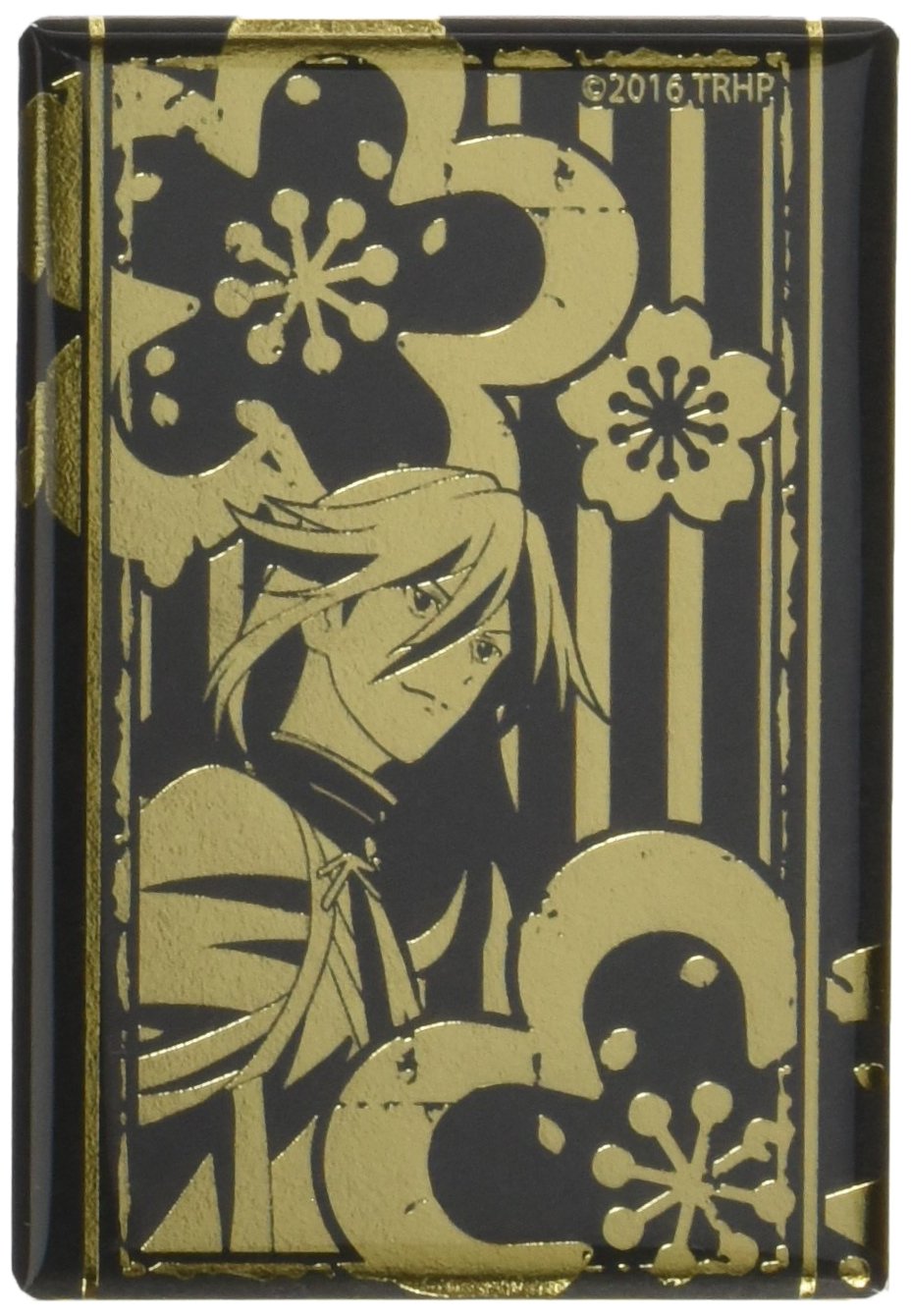 Amazon.co.jp: 刀剣乱舞-花丸- 箔・煌缶バッジ 和泉守兼定 : Toys & Games