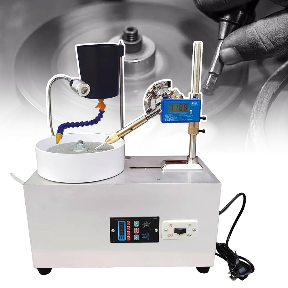 Amazon.co.jp: 宝石ファセットマシン調整可能な回転速度、180W