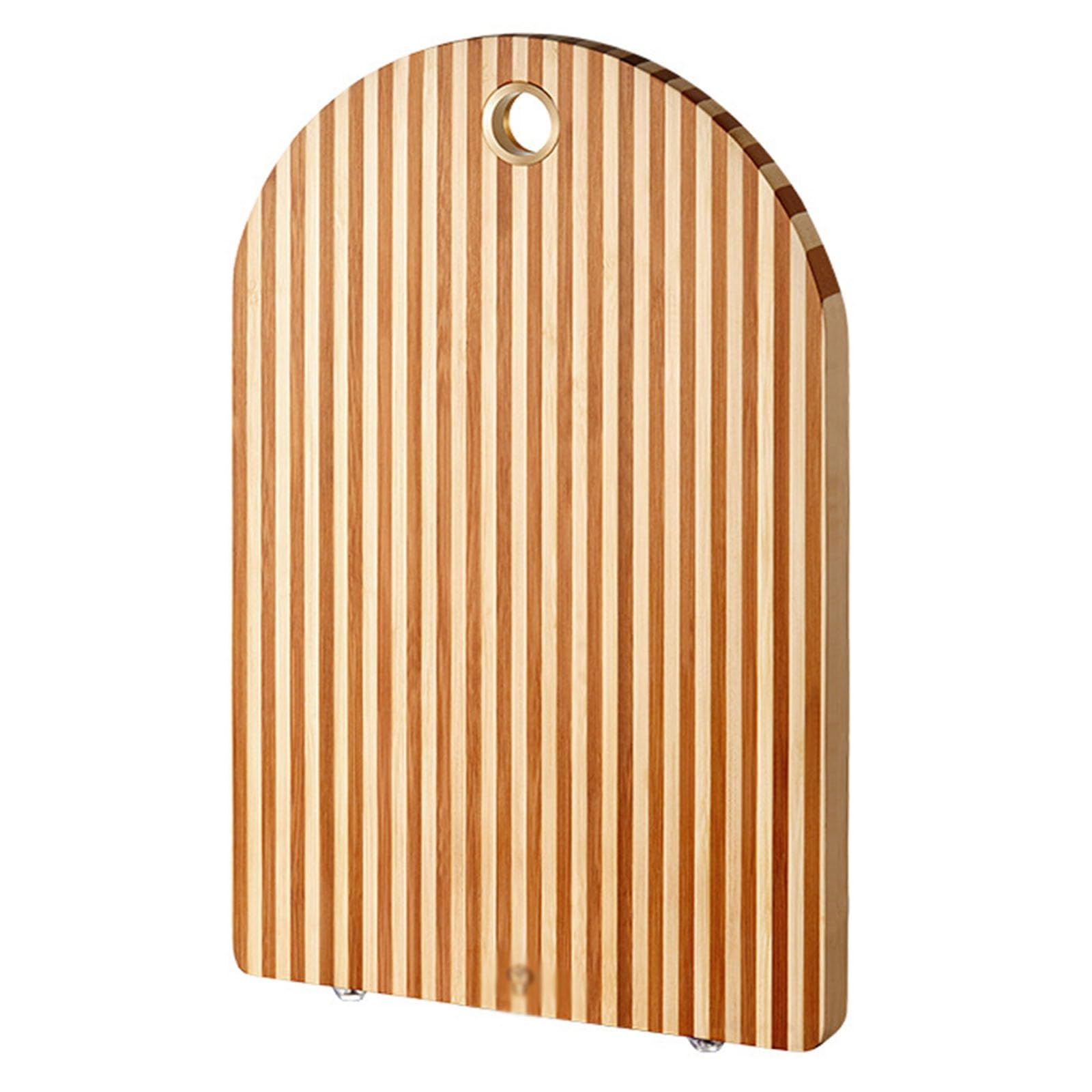 Tablas de Cortar Tabla de cortar creativa bambú for cocina y hogar para Uso Diario(36x23x1.8cm)