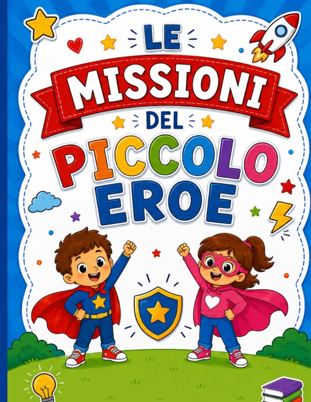 Le Missioni del Piccolo Eroe: 35 sfide senza schermo per bambini dai 4 agli 8 anni – Attività divertenti per sviluppare creatività, autonomia, gentilezza e fiducia in sé stessi
