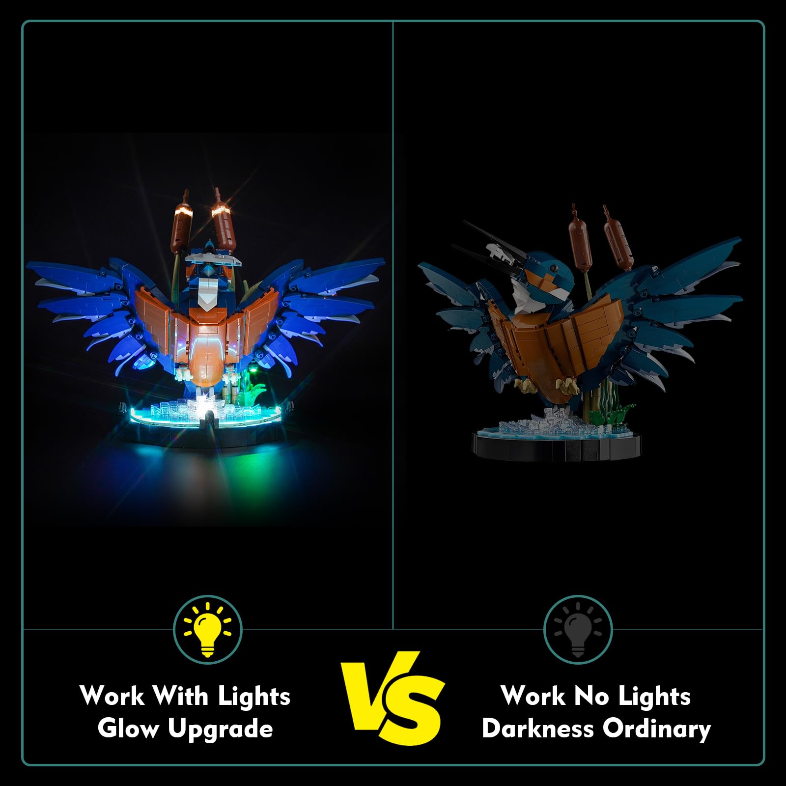 Light Kit for Lego Kingfisher Bird Lighting Set for Lego 10331 Kingfisher Bird - Not Include Models, Just Light Kit - Image 3