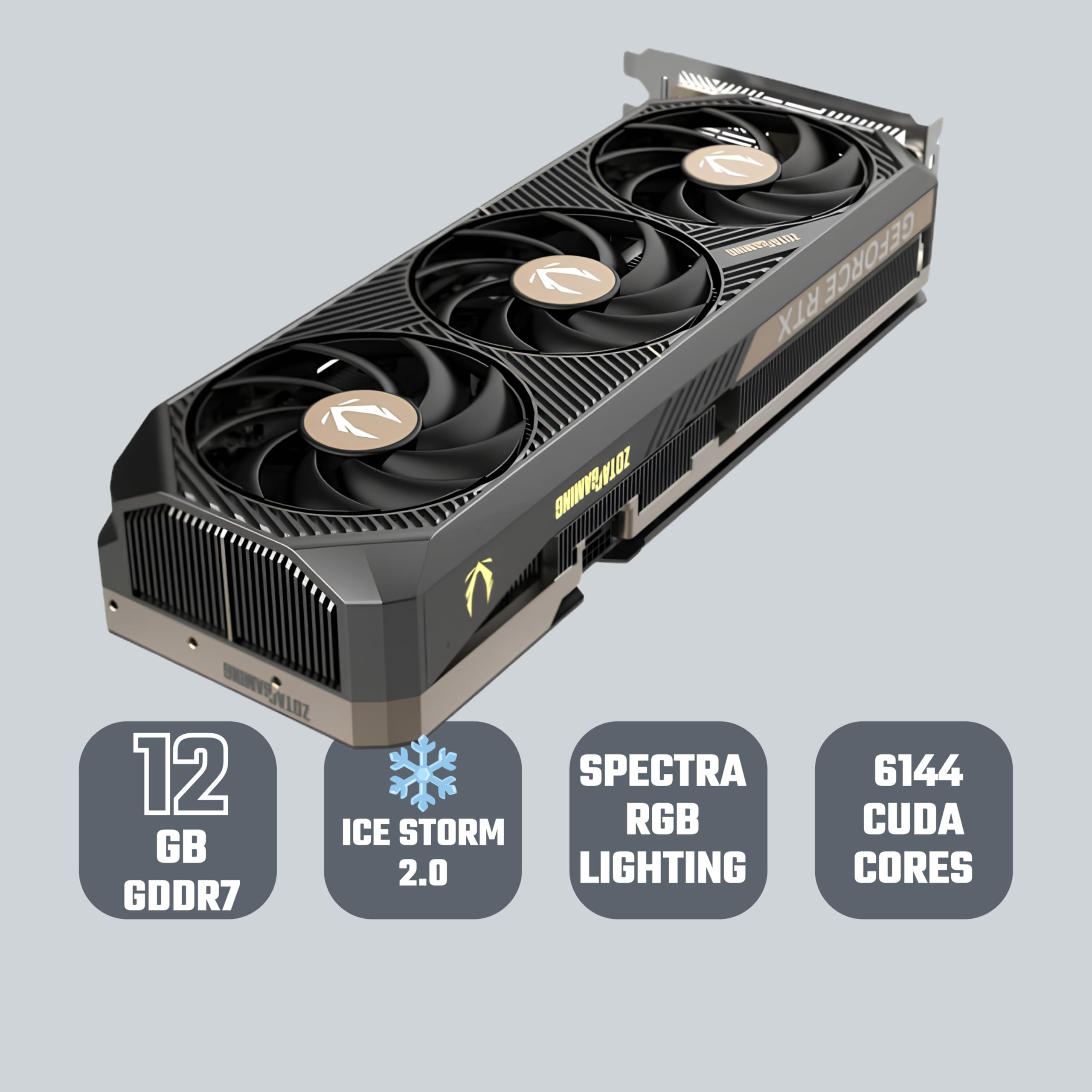 グラフィックボード・グラボ・ビデオカード ZOTAC GeForce RTX 5070 12GB Amazon | ZOTAC GAMING GeForce RTX 5070 Twin Edge OC 12GB GDDR7