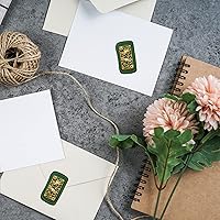 Vista 4 de CRASPIRE Sello de cera de libélula, sello de cera de girasol, sellos de cera de vid retro, vintage, cabeza de sello de latón extraíble con mango