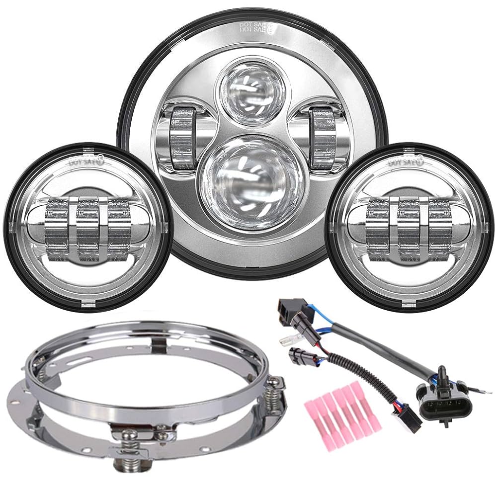 King！ Z-OFFROAD Modernizacja 7-calowego reflektora LED + 12 cm