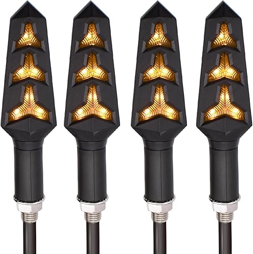 Miniatura 8 de NAKEAH Motorbike Turning Lamp For K-awasaki VERSYS 1000 Z1000 ZX10R Motorcycle Turn Signal Lights LED Indicators Tail Flashers Lamp